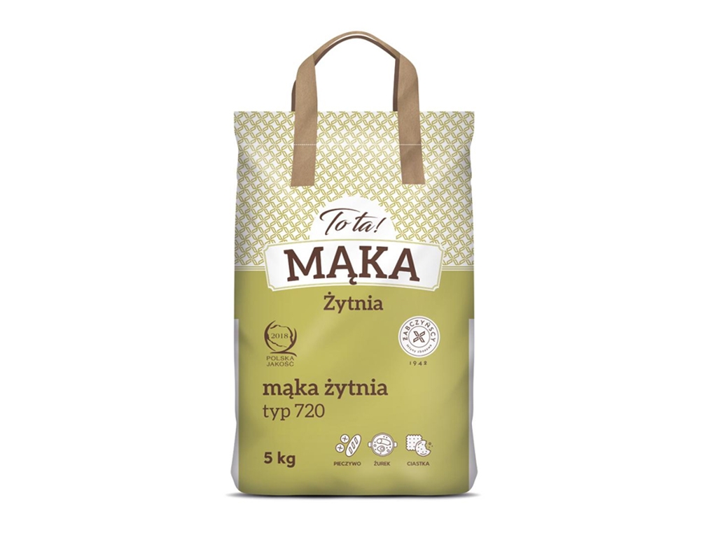 Mąka żytnia typ 720, 5 kg - To ta!