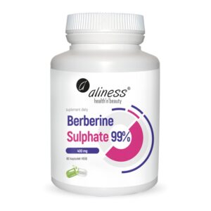 Berberyna 99% 400mg 60 kapsułek Aliness