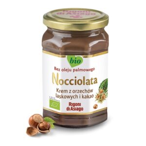BIO Krem z orzech. laskowy i kakao 250g Nocciolata