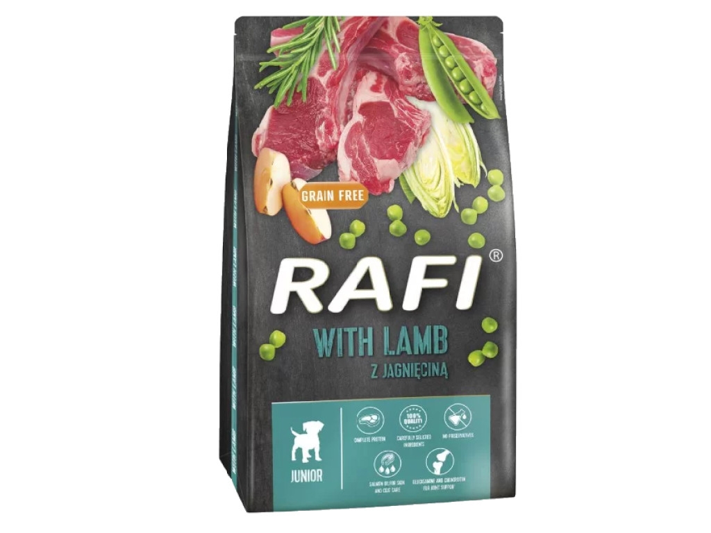 Sucha karma dla szczeniąt z jagnięciną 10 kg