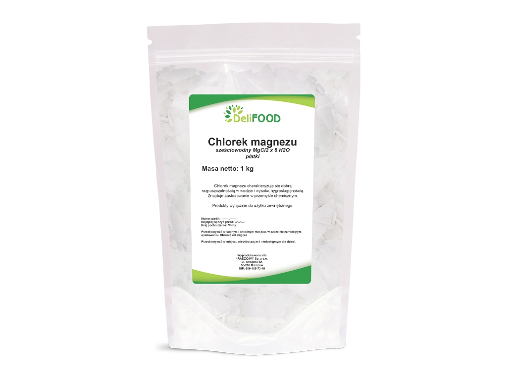 Chlorek magnezu sześciowodny 1000g