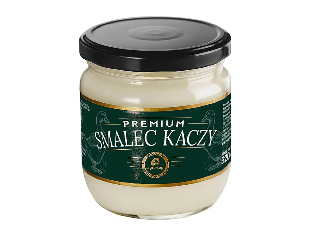 Smalec kaczy w słoiku 320g Agro-Top