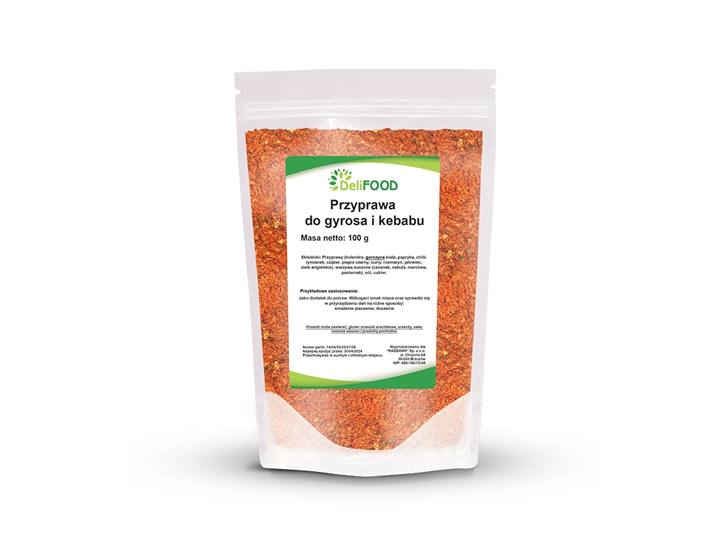 Przyprawa do gyrosa i kebabu 100g