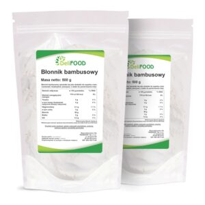 Błonnik bambusowy (mąka bambusowa) 1 kg (2x500g)