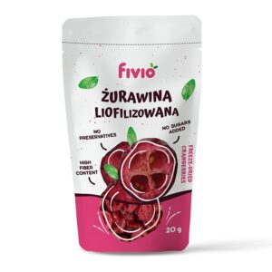 Żurawina liofilizowana 20g