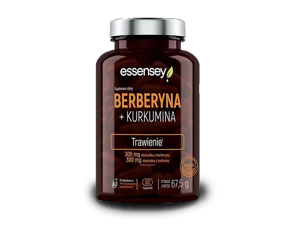 Berberyna+Kurkumina 90 kapsułek