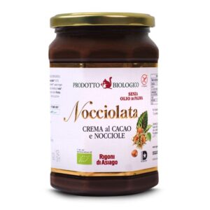 BIO Krem z orzechów laskowych i kakao 650g Nocciolata