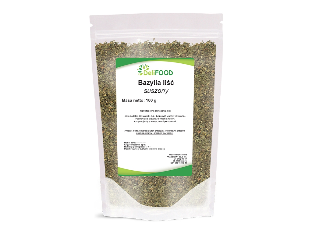 Bazylia liść 100g