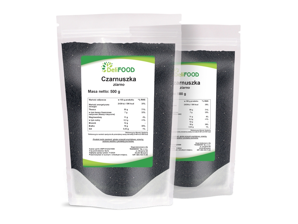 Czarnuszka nasiona 1 kg