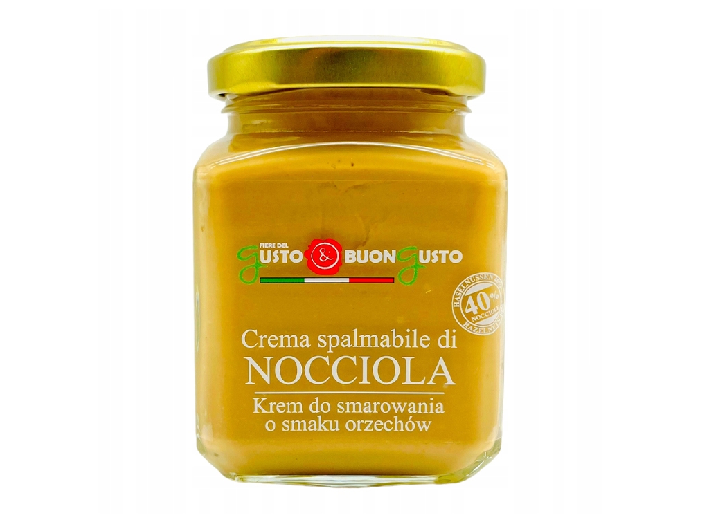 Krem Orzechy Laskowe 40% 200g