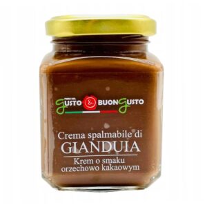 Krem Gianduia (orzechy laskowe i kakao) 200g