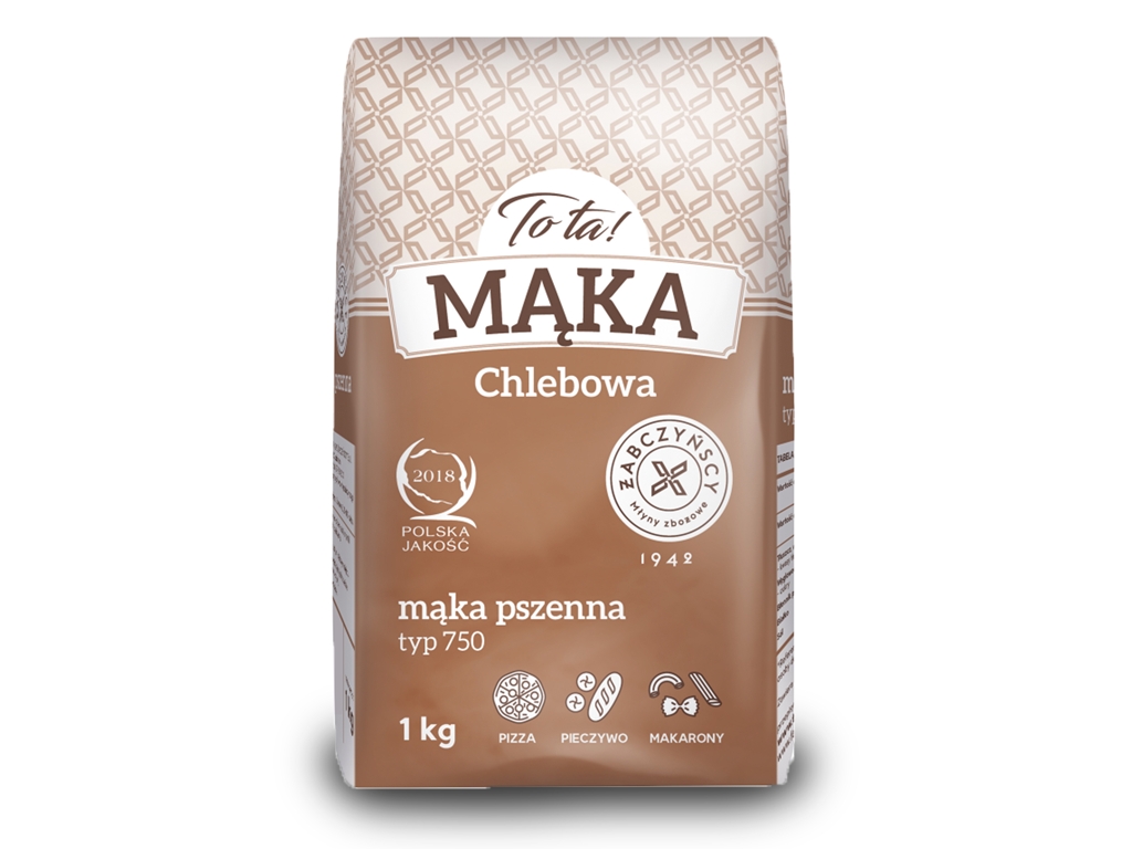 Mąka pszenna chlebowa typ 750 1 kg - To ta!
