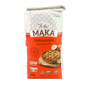 Mąka pszenna typ 500 Luksusowa 1 kg - To ta!