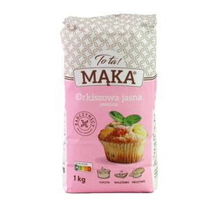 Mąka Orkiszowa Jasna 1kg To ta!
