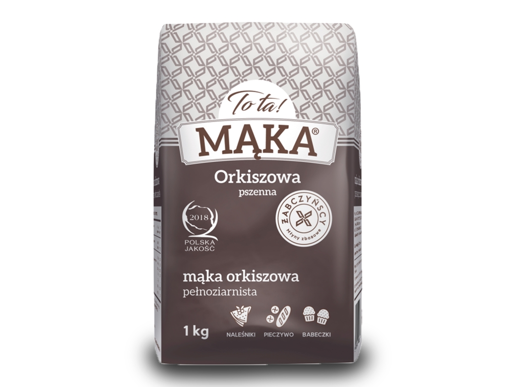 Mąka Orkiszowa Pełnoziarnista 1k To ta!