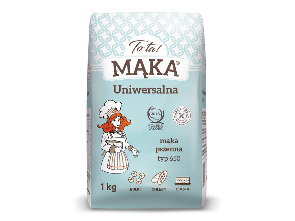 Mąka pszenna uniwersalna typ 650 1 kg - To ta!