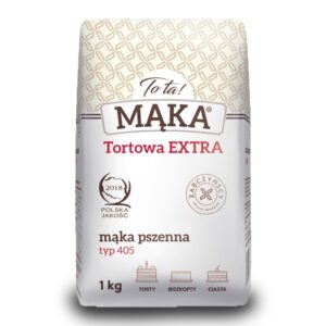 Mąka pszenna tortowa EXTRA typ 405 1 kg - To ta!