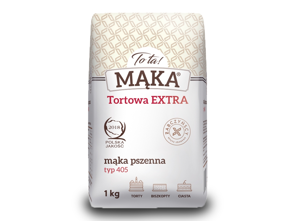 Mąka pszenna tortowa EXTRA typ 405 1 kg - To ta!