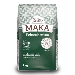 Mąka żytnia pełnoziarnista 1 kg - To ta!