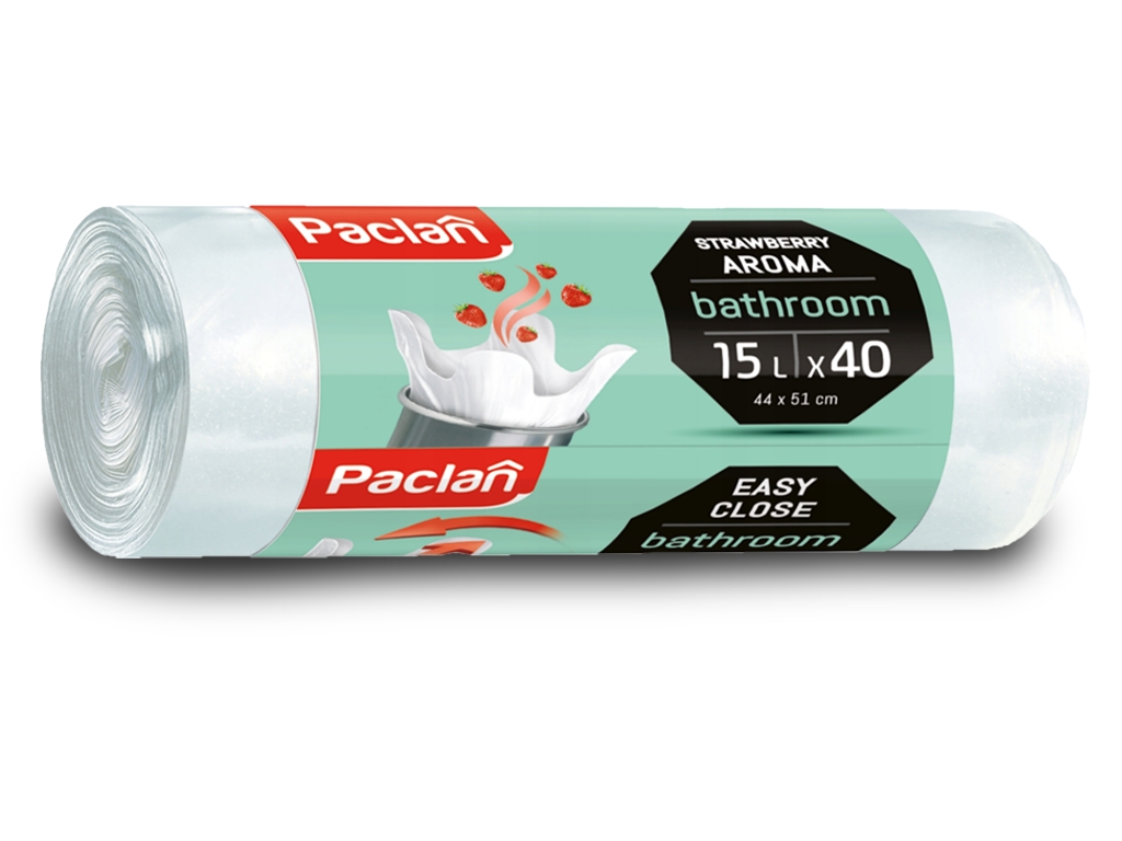 Worki na śmieci łazienkowe 15 L/ 40 szt- PACLAN