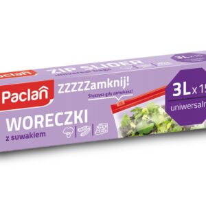 Woreczki strunowe z suwakiem 3L 15 sztuk