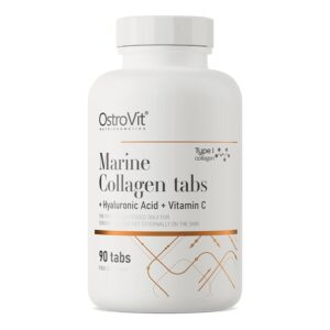 Kolagen Morski + Kwas Hialuronowy + Witamina C 90 tabletek