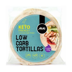 Tortilla KETO wrap Low Carb 6 sztuk 240g