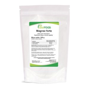 Jabłczan magnezu 250g - MAGNEZ FORTE