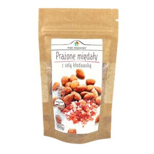 Prażone migdały z solą kłodawską 100g
