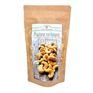 Prażone nerkowce z solą kłodawską100g