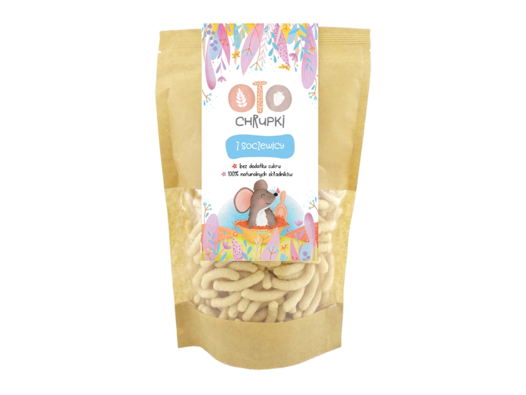 Chrupki z soczewicy 25g Otolandia