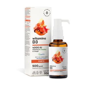 Witamina D3 4000 IU w oleju MCT 50 ml