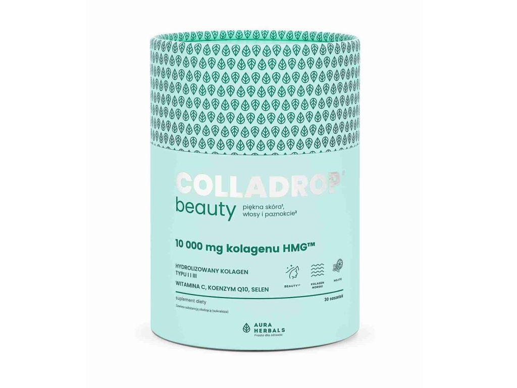 Kolagen Colladrop Beauty MOJITO 30 saszetek Aura Herbals