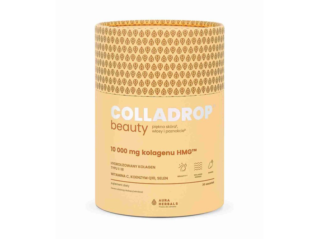 Kolagen Colladrop Beauty MANGO 30 saszetek Aura Herbals