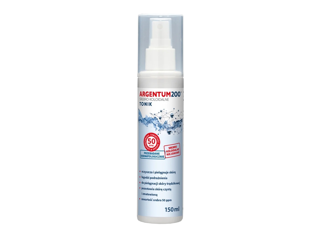 Srebro koloidalne 50ppm areozol 150ml Aura Herbals