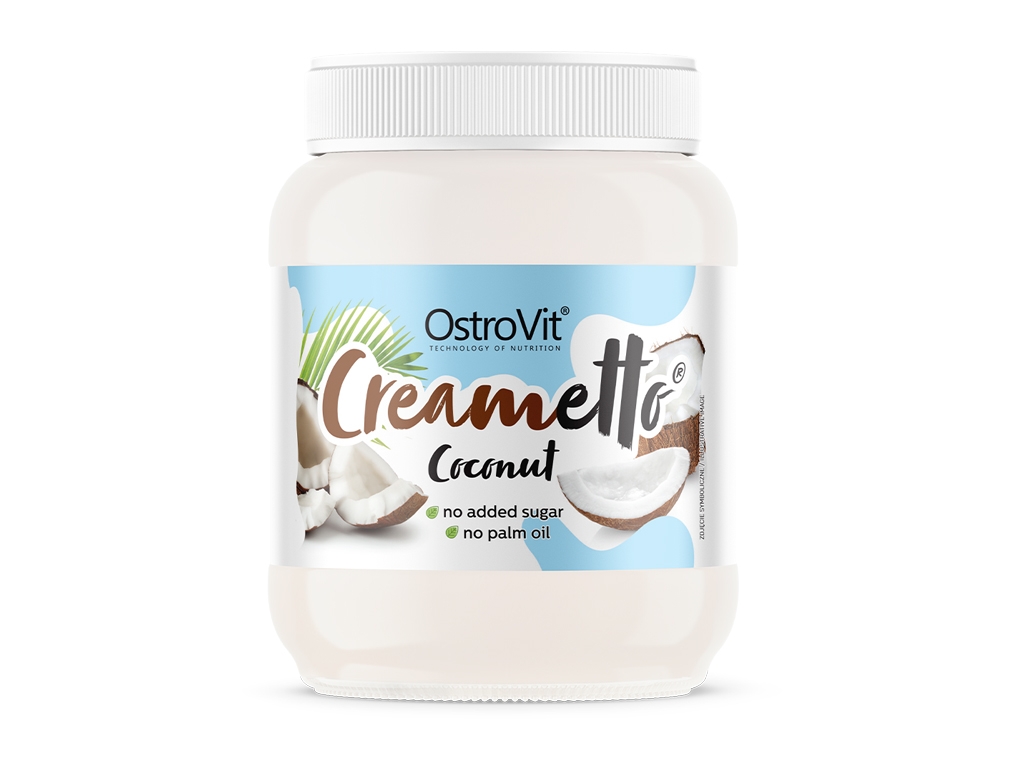Krem kokosowy z wiórkami 320g OstroVit