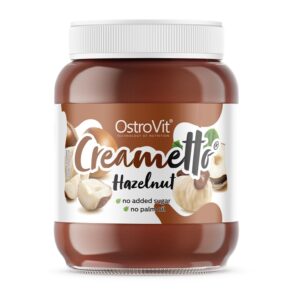 Krem z orzechów laskowych Creametto Hazelnut 350g OstroVit