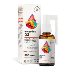 Witamina D3 dla dzieci 50 ml areozol Aura Herbals