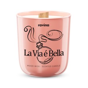 Świeca zapachowa La Via e Bella 175g ravina