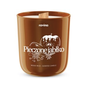 Świeca zapachowa Pieczone Jabłko 175g ravina