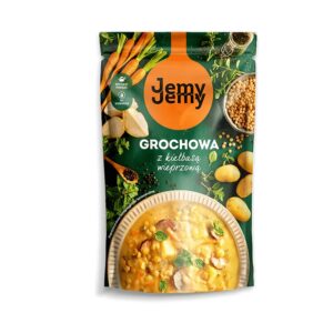Zupa grochowa z kiełbasą wieprzową 450g