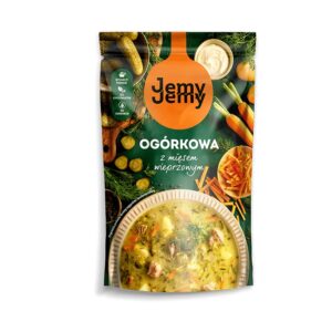 Zupa ogórkowa z mięsem wieprzowym 450g