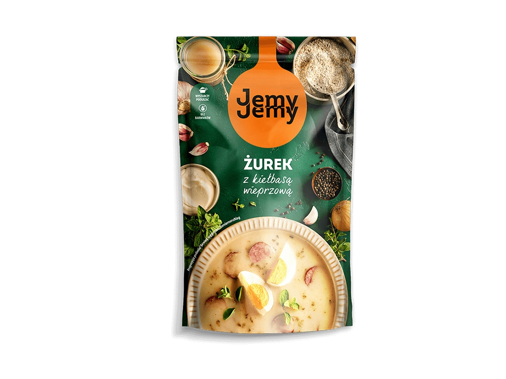 Żurek z kiełbasą wieprzową 450g