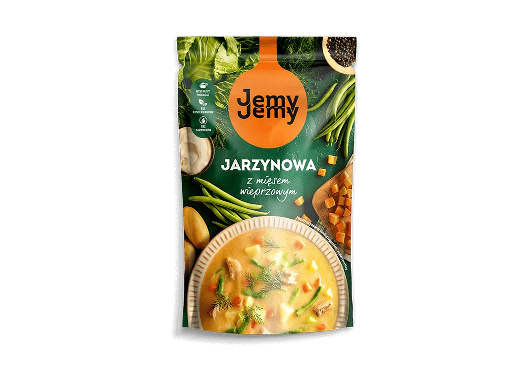 Zupa jarzynowa z mięsem wieprzowym 450g