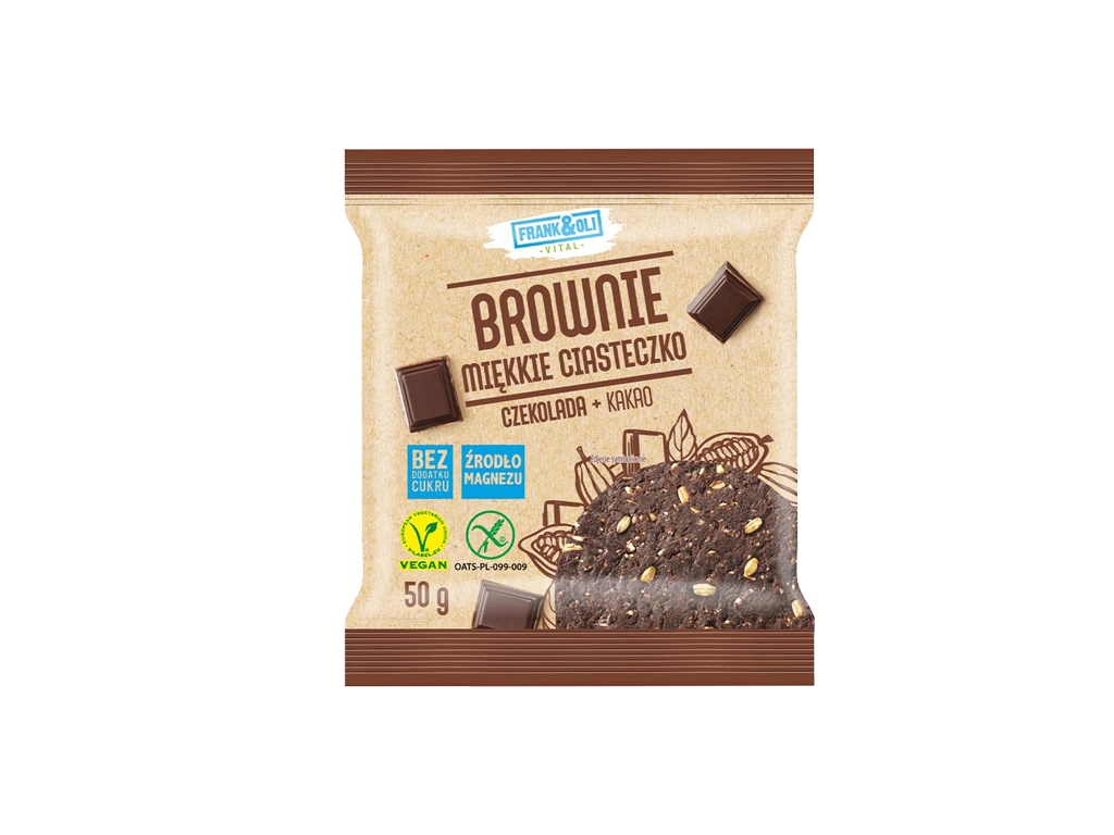 Ciasteczko Brownie Czekolada i kakao 50g