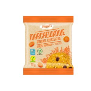 Ciasteczko marchewkowe z miąższem kokosowym i rodzynkami 50g