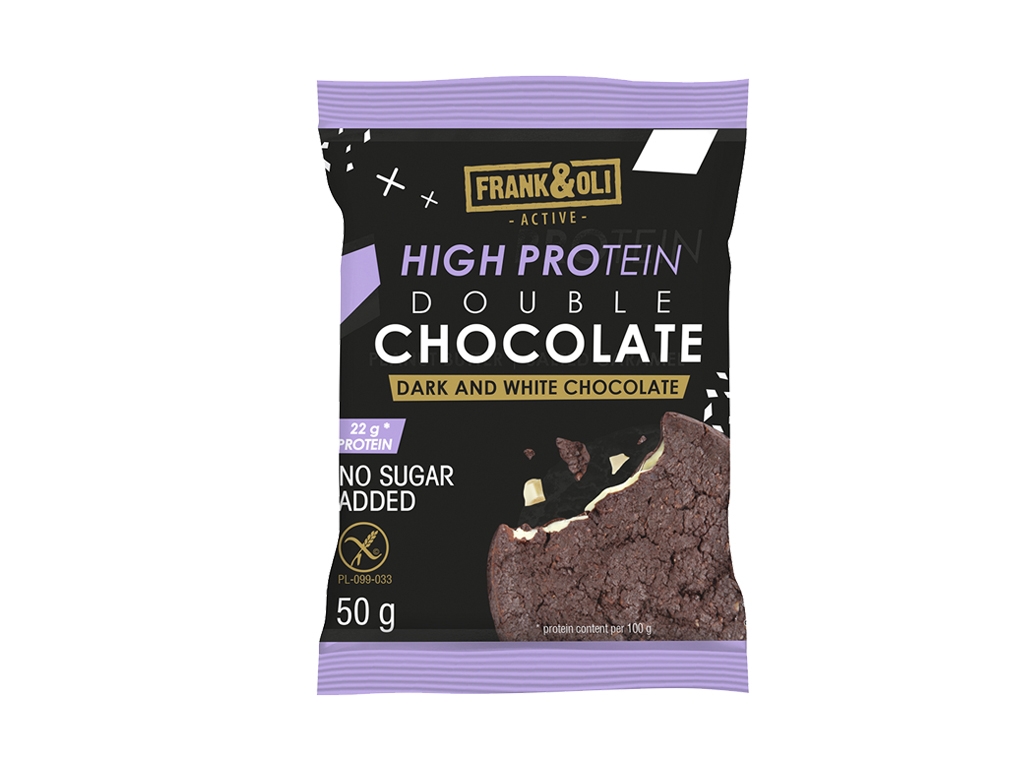 Ciastko proteinowe podwójnie czekoladowe 50g