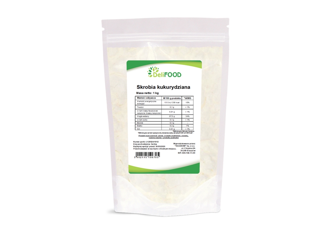 Skrobia kukurydziana 1000g