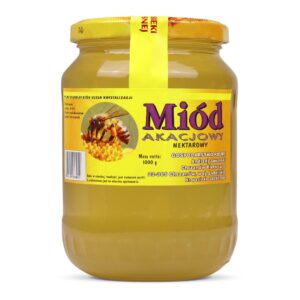 Miód akacjowy 1kg