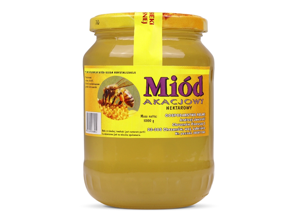 Miód akacjowy 1kg